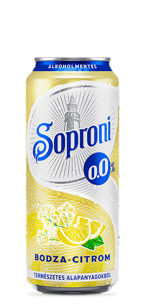 Soproni Bodza-citrom 0.0%