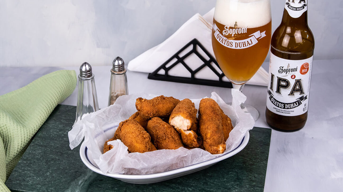 Sörös-sonkás croquetas