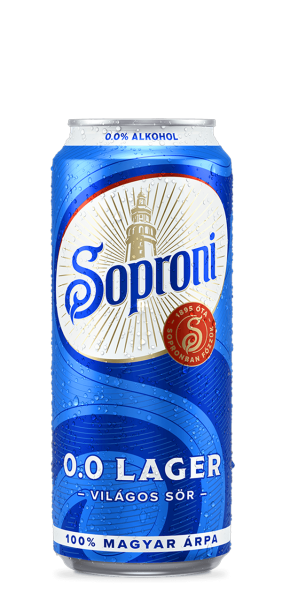 Alkoholmentes Soproni Lager