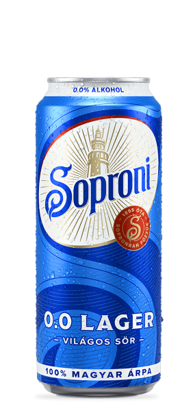 Alkoholmentes Soproni Lager